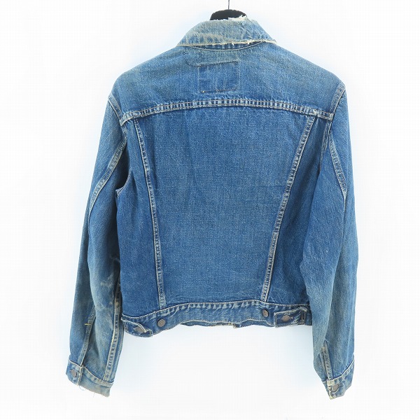 実際に弊社で買取させて頂いたLEVI'S/リーバイス ヴィンテージ ビッグE/ボタン裏刻印D デニムジャケット/Gジャンの画像 1枚目