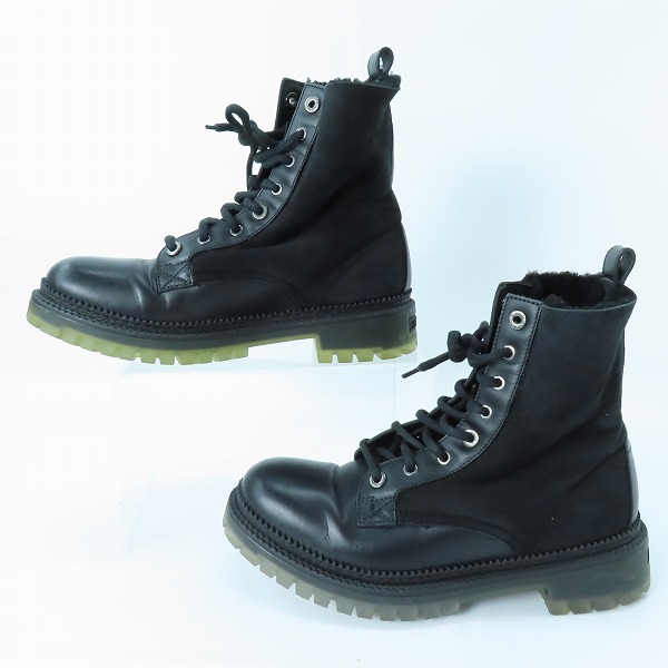 実際に弊社で買取させて頂いたJIMMY CHOO/ジミーチュウ レースアップブーツ 43の画像 3枚目