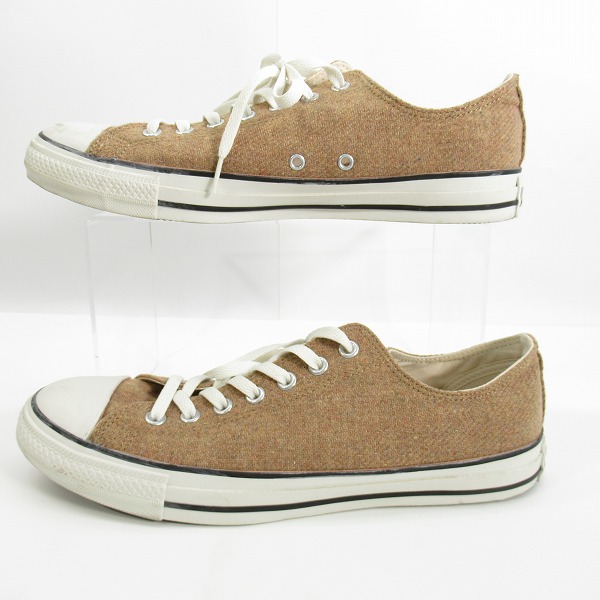 実際に弊社で買取させて頂いたCONVERSE/コンバース OX ALL STAR/オールスター OX キャメル  ウール 生地 1CL322/29の画像 3枚目