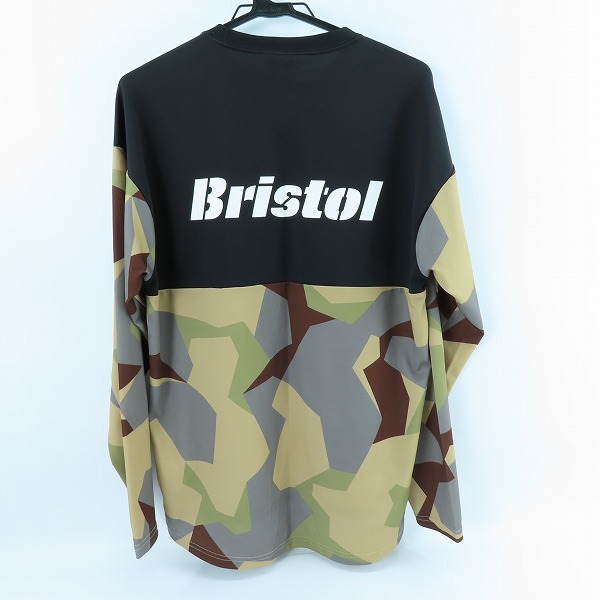実際に弊社で買取させて頂いたF.C.Real Bristol/FCRB/エフシーレアルブリストル 20AW CAMOUFLAGE PRACTICE L/S TOP FCRB-202028 Lの画像 1枚目