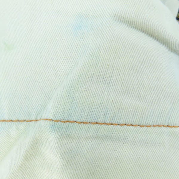 実際に弊社で買取させて頂いたEVISU/エヴィス カモ柄カモメ プリント Lot2000 デニムパンツ/32×35の画像 6枚目