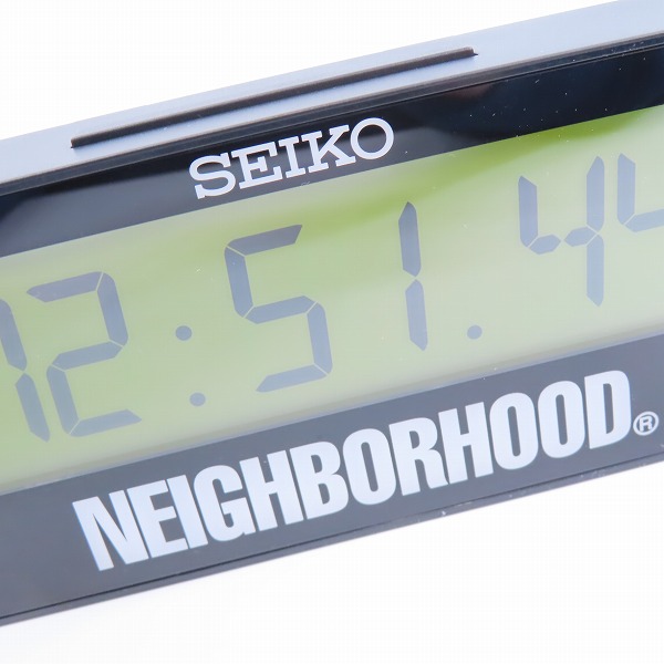 実際に弊社で買取させて頂いたNEIGHBORHOOD × SEIKO/ネイバーフッド×セイコー インテリア時計/TC195Kの画像 4枚目
