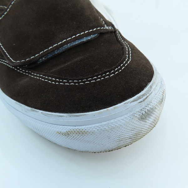 実際に弊社で買取させて頂いたVANS/バンズ MT.EDITION MID/マウンテンエディションミッド V42 BROWN/WHITE スニーカー 665524-0002/29の画像 6枚目