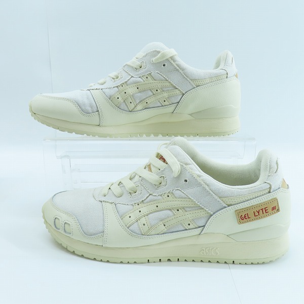 実際に弊社で買取させて頂いたasics/アシックス GEL-LYTE III OG/ゲルライトスリー オージー スニーカー 1201A530-100/28.5の画像 3枚目