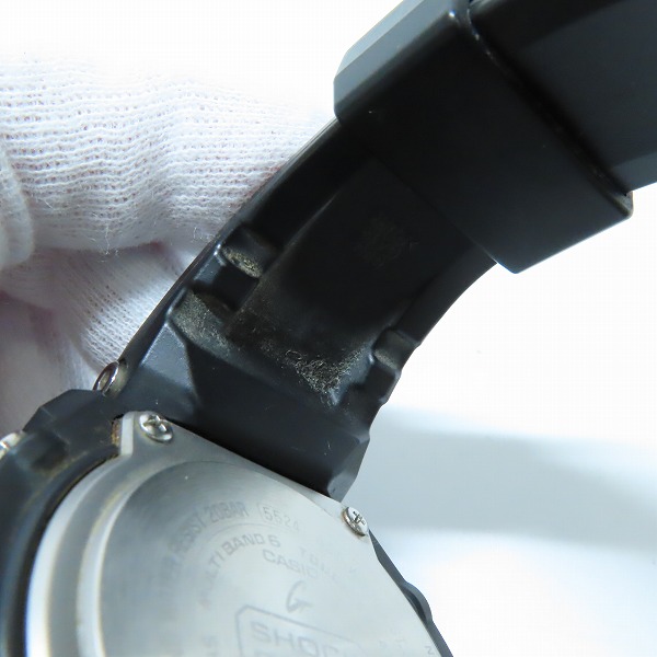 実際に弊社で買取させて頂いたG-SHOCK/Gショック G-STEEL/Gスチール タフソーラー GST-W300G-1A9JFの画像 5枚目