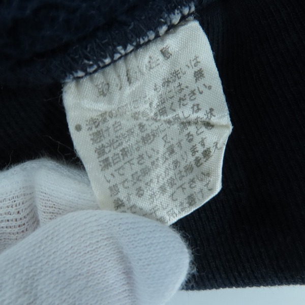 実際に弊社で買取させて頂いた THE FLAT HEAD/フラットヘッド ジップアップ スウェット ネイビー/Ｌ40-42の画像 5枚目