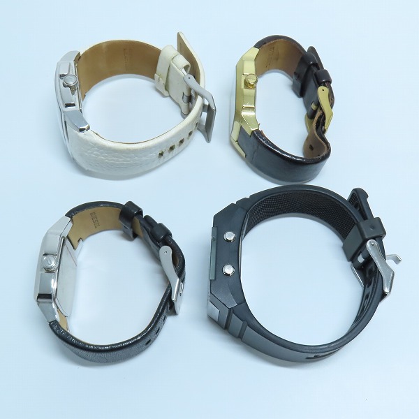 実際に弊社で買取させて頂いたDIESEL/ディーゼル 時計/ウォッチ DZ-1299/DZ-7130/DZ-1339/DZ-1297 4点セット【動作未確認】の画像 2枚目