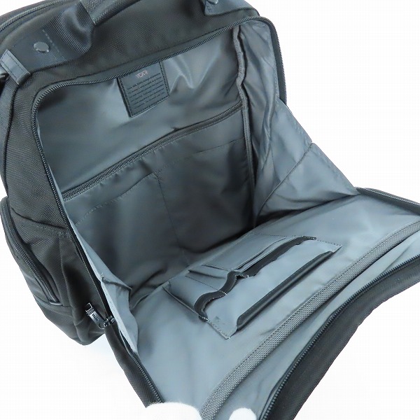 実際に弊社で買取させて頂いたTUMI/トゥミ ALPHA 3/アルファ3 バックパック リュック2603580D3の画像 6枚目