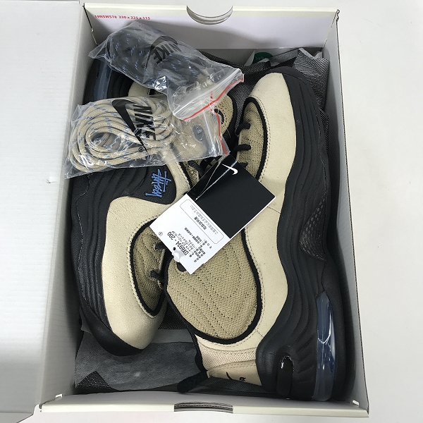 実際に弊社で買取させて頂いた(1)【未使用】 NIKE×Stussy/ナイキ×ステューシー Air Penny 2 Rattan and Limestone スニーカー DX6934-200/26の画像 7枚目