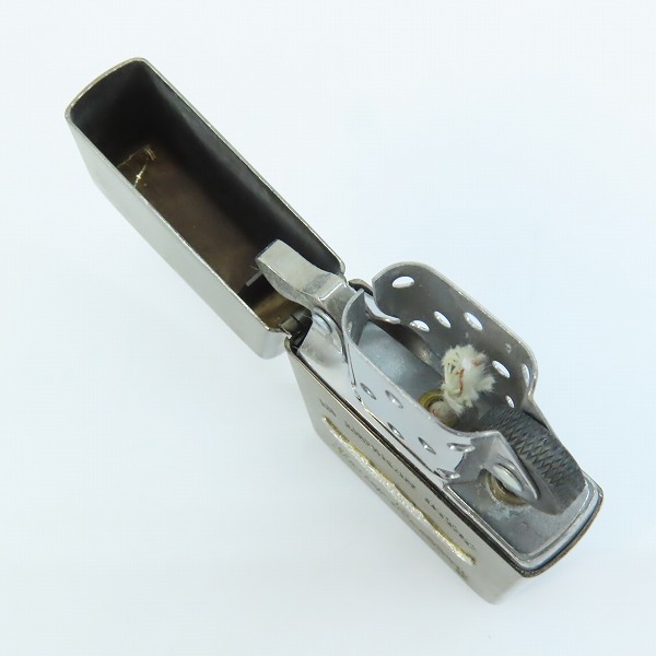 実際に弊社で買取させて頂いたZIPPO/ジッポー HARLEY DAVIDSON/ハーレーダビッドソン ロゴ メタル貼り 1991年製の画像 4枚目