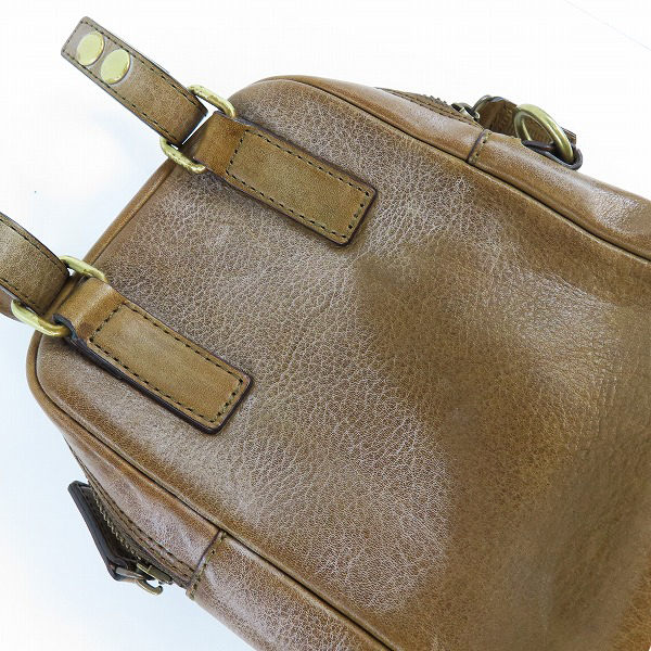 実際に弊社で買取させて頂いた土屋鞄 ガジェットビッグポケット Gadget ウエストバッグ ポーチ ウエストポーチの画像 7枚目