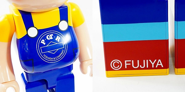 実際に弊社で買取させて頂いた★(2)未使用 MEDICOM TOY/メディコムトイ BE@RBRICK/ベアブリック 不二家×POTR Peko ペコちゃん 1000%の画像 6枚目