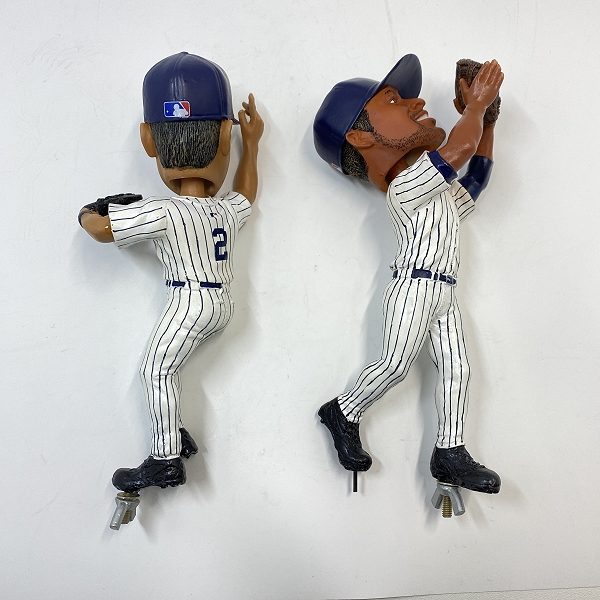 実際に弊社で買取させて頂いたForever Collectibles Legends of the Diamond BOBBLEMATES ニューヨークヤンキース DEREK JETER/GARY SHEFFIELD フィギュアの画像 2枚目