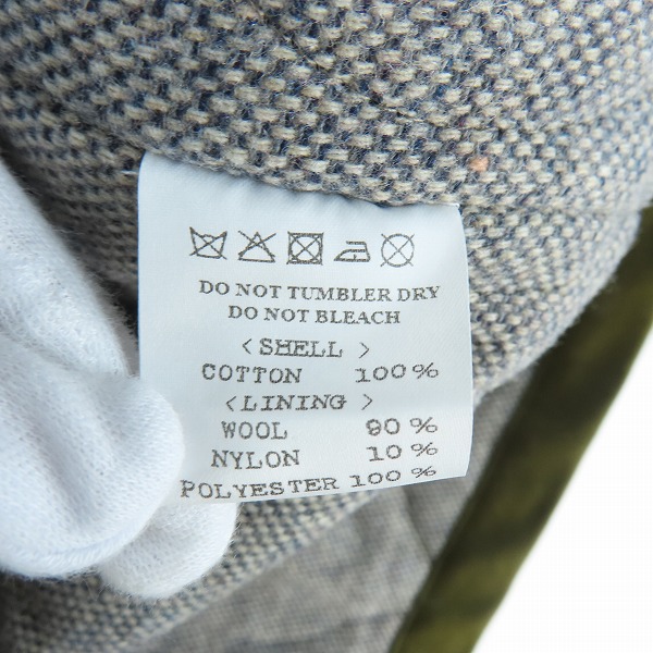 実際に弊社で買取させて頂いたTHE CRIMIE/クライミー ウールコート C1E5-OT4/Mの画像 3枚目