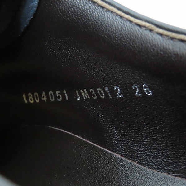 実際に弊社で買取させて頂いたJOHNSTON&MURPHY/ジョンストン&マーフィー ビジネスシューズ 1804051 JM3012 /26の画像 5枚目