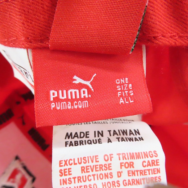 実際に弊社で買取させて頂いたPUMA/プーマ Ferrari/フェラーリ Malboro MUBADALA ABU DHABI  Formula1/F1 キャップ/帽子の画像 6枚目