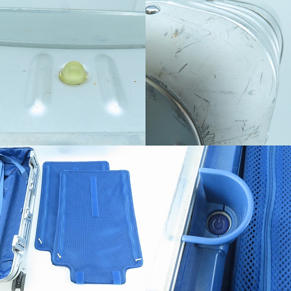 実際に弊社で買取させて頂いたRIMOWA/リモワ TOPAS/トパーズ マルチホイール 4輪 スーツケース 924.63.00.5の画像 8枚目