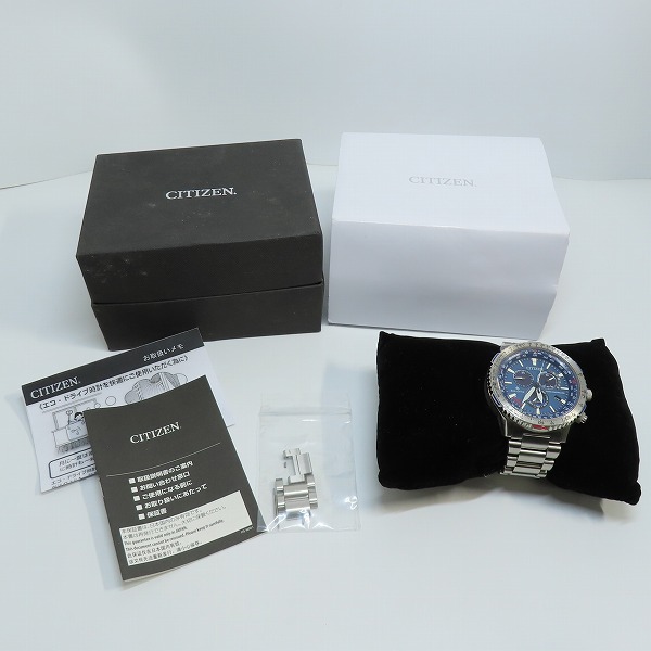 実際に弊社で買取させて頂いたCITIZEN/シチズン ソーラー メンズ腕時計 プロマスター E660-S115469の画像 7枚目