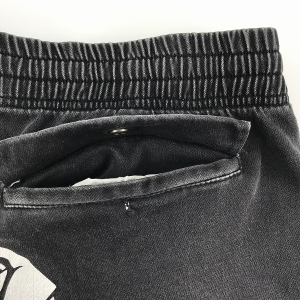 実際に弊社で買取させて頂いたA＆G/エーアンドジー LA スクロールラベル ハーフパンツ Lの画像 7枚目