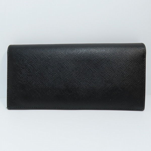 実際に弊社で買取させて頂いたPRADA/プラダ サフィアーノレザー 二つ折り長財布/ロングウォレットの画像 1枚目