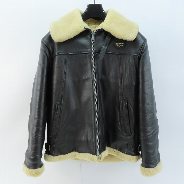 実際に弊社で買取させて頂いたLewis Leathers/ルイスレザー 70s ビンテージ B-3フライトジャケット