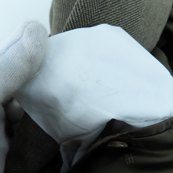 実際に弊社で買取させて頂いたHERMES/エルメス チェスターコート GC2858/50の画像 5枚目