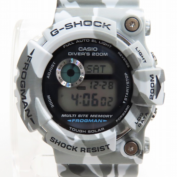実際に弊社で買取させて頂いたG-SHOCK/G-ショック FRODMAN ブラジリアンフロッグマン 迷彩 GW-200CF-7JF