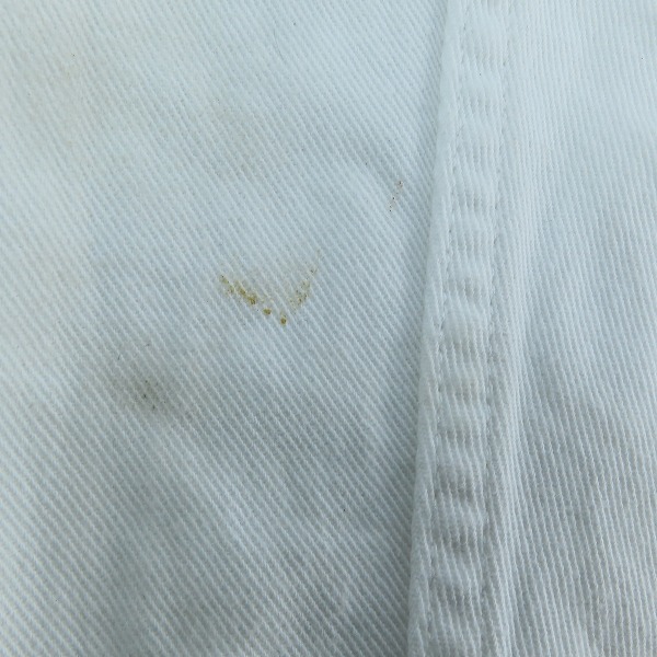 実際に弊社で買取させて頂いたCALEE/キャリー デニムジャケット ホワイト/Mの画像 6枚目