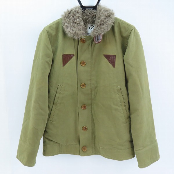 実際に弊社で買取させて頂いたvisvim/ビズビム DECKHAND JACKET/ラムファー デッキジャケット WINDSTOPPER  M