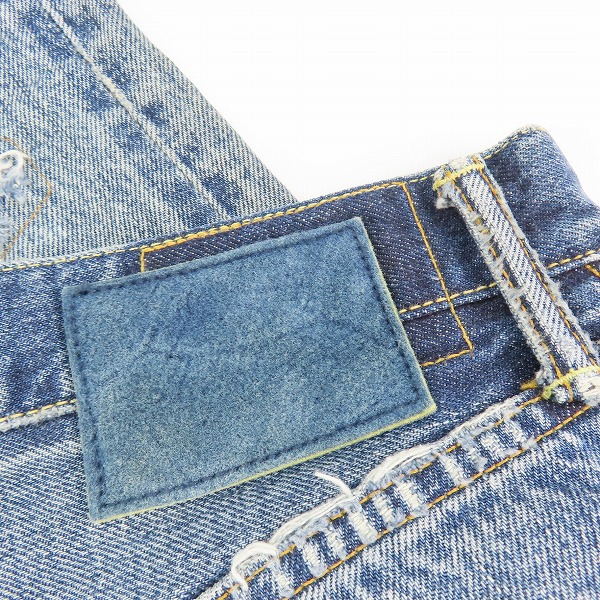 実際に弊社で買取させて頂いたvisvim/ビズビム 20AW 渋谷PARCO限定 JOURNEYMAN PANTS TACKED CRASH PEERLESS デニムパンツ 0120305005004 1の画像 2枚目
