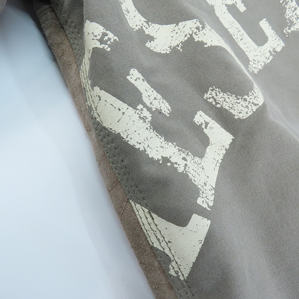 実際に弊社で買取させて頂いた【JPタグ】DIESEL/ディーゼル ステンシル レザー ジャケット Mの画像 8枚目