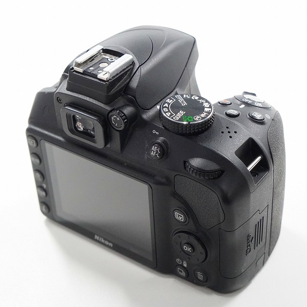 実際に弊社で買取させて頂いたNikon/ニコン D3300/DX AF-S NIKKOR 18-55mm 1:3.5-5.6G VR II デジタル一眼レフカメラ 動作未確認の画像 3枚目