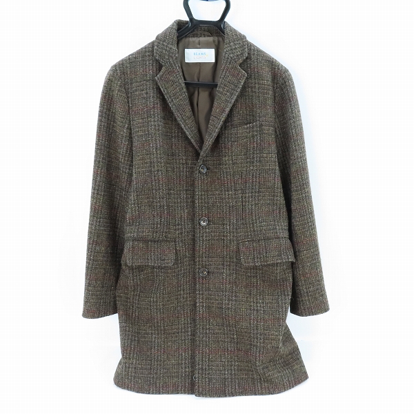 実際に弊社で買取させて頂いたBEMAS LIGHTS/ビームス ライツ ハイスツイード チェスターコート S