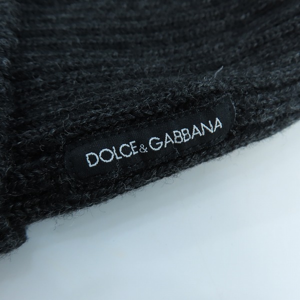 実際に弊社で買取させて頂いたDOLCE＆GABBANA/ドルチェ＆ガッバーナ/ドルガバ ニット帽の画像 6枚目