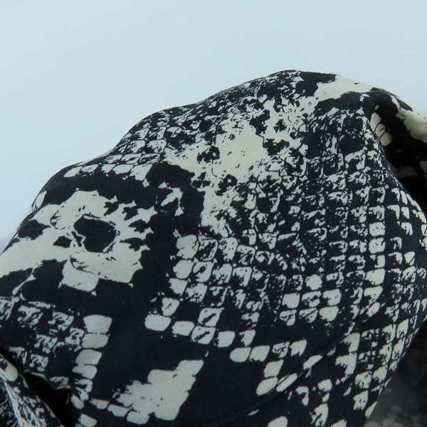 実際に弊社で買取させて頂いたWACKO MARIA/ワコマリア GUILTY PARTIES 23AW PYTHON OPEN COLLAR SHIRT パイソンオープンカラーシャツ/Mの画像 4枚目