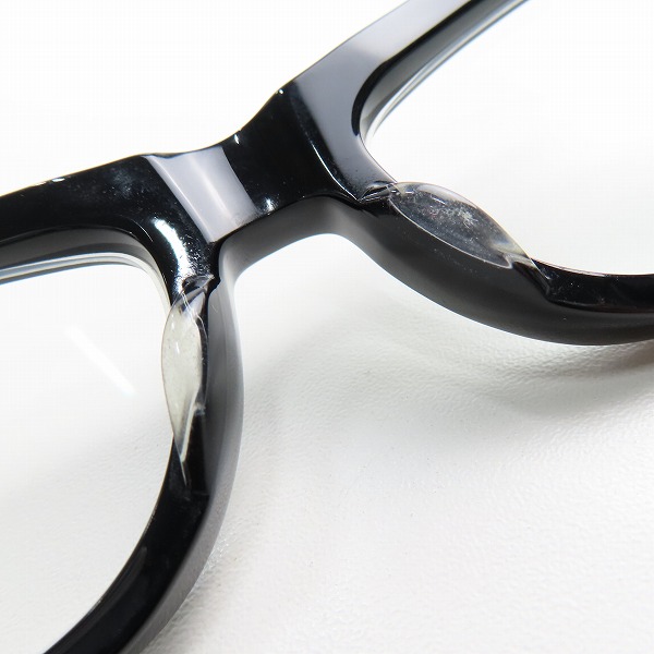 実際に弊社で買取させて頂いたEFFECTOR×Lewis Leather/エフェクター×ルイスレザー AVIAKIT/アヴィアキット フルリム 度入り メガネフレーム/アイウェアの画像 3枚目