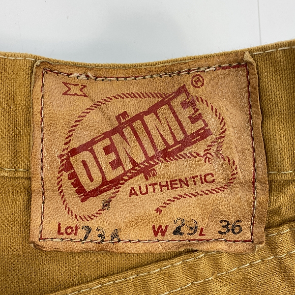 実際に弊社で買取させて頂いたDenime/ドゥニーム 736 ワークパンツ /W29 L36の画像 2枚目