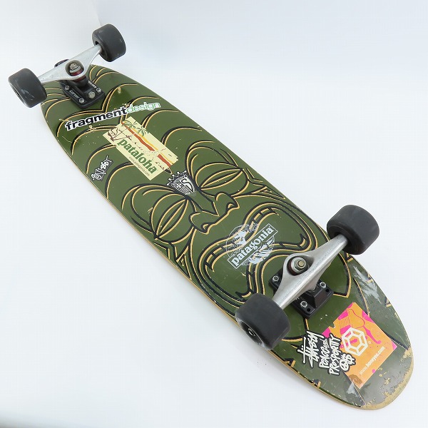 実際に弊社で買取させて頂いたCarver/カーバー Laird Hamilton TIKI サーフスケート/スケートボード コンプリートデッキ 