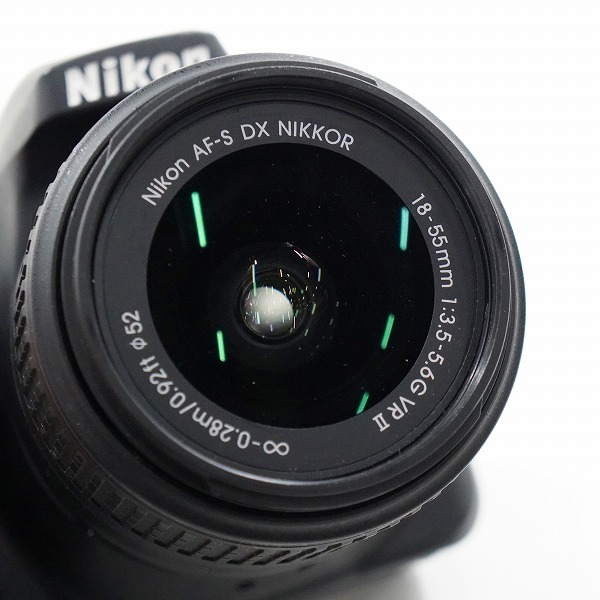 実際に弊社で買取させて頂いたNikon/ニコン D3300/DX AF-S NIKKOR 18-55mm 1:3.5-5.6G VR II デジタル一眼レフカメラ 動作未確認の画像 1枚目