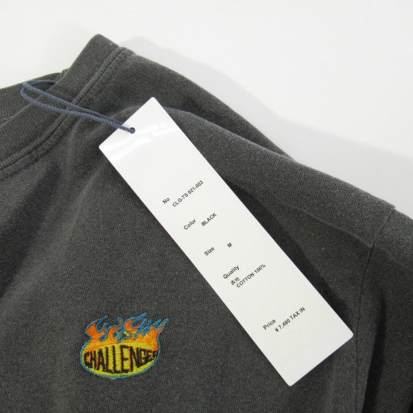 実際に弊社で買取させて頂いた【未使用】CHALLENGER/チャレンジャー  L/S FIREBALL TEE 長袖Tシャツ CLG-TS 021-053/Mの画像 5枚目
