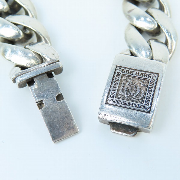 実際に弊社で買取させて頂いたRATS/ラッツ LTD WIDE CHAIN BRACELET/ナローチェーンブレスレットの画像 6枚目