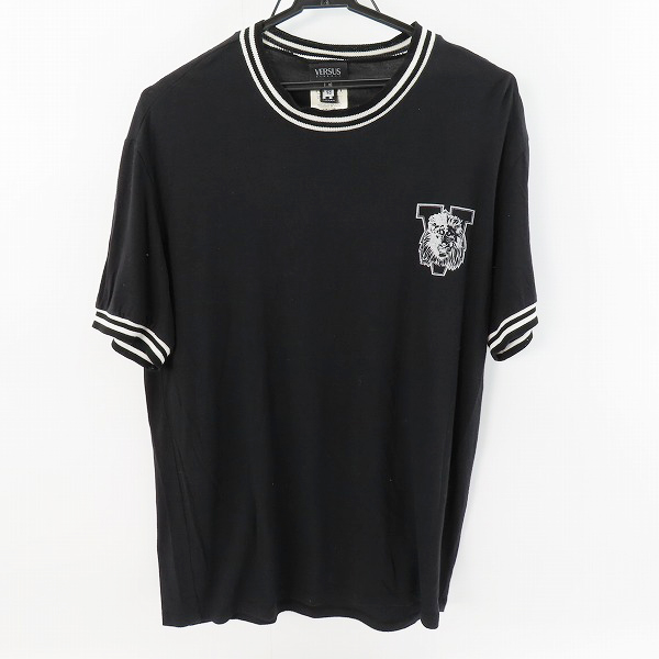 実際に弊社で買取させて頂いたVERSUS VERSACE/ヴェルサスヴェルサーチ シルク混 プリントTシャツ /38