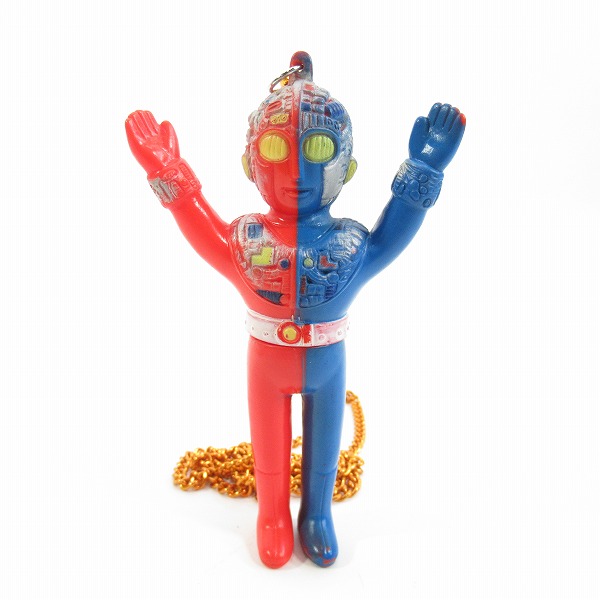 実際に弊社で買取させて頂いたPOPY/ポピー キカイダー01 レトロ ソフビ フィギュア ペンダント