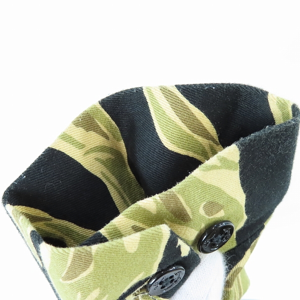 実際に弊社で買取させて頂いたSUGAR CANE×MR.FREEDOM/シュガーケーン×ミスターフリーダム タイガーカモ ワークジャケットSC14835 44の画像 6枚目