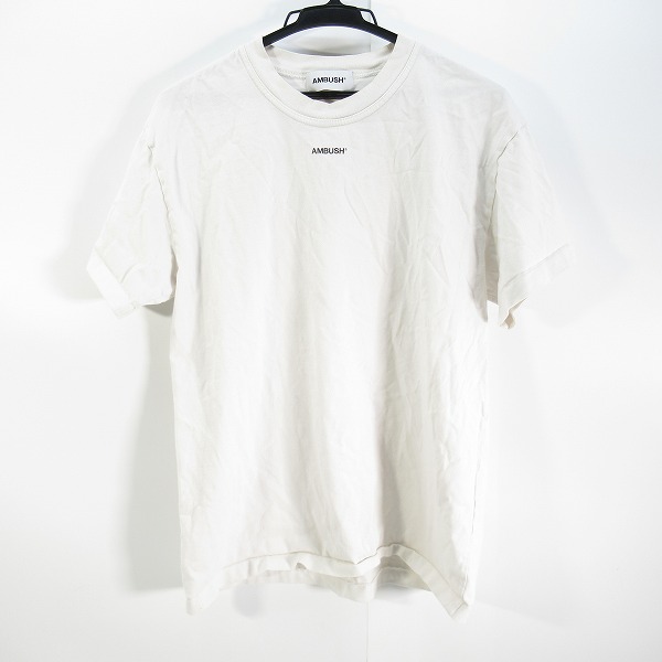 実際に弊社で買取させて頂いたAMBUSH/アンブッシュ LOGO T-SHIRT/Tシャツ 1211698/3
