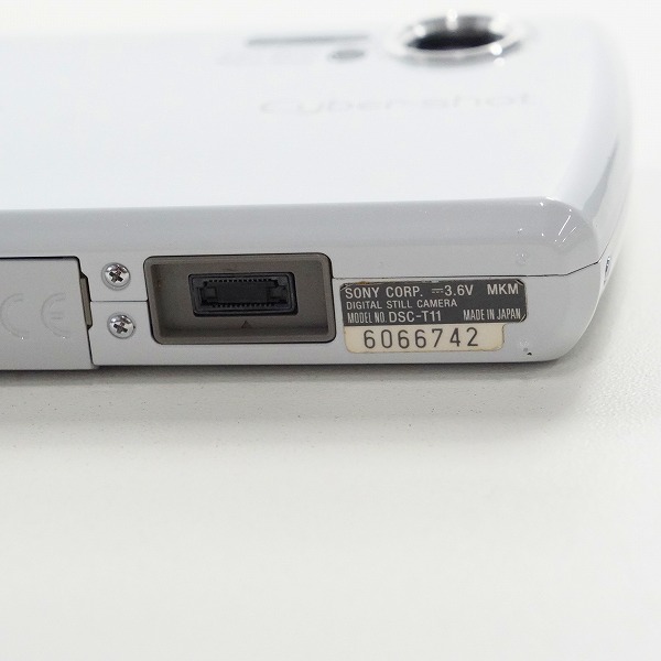 実際に弊社で買取させて頂いたSONY/ソニー DSC-T110 Cyber-shot サイバーショット コンパクトデジタルカメラ 動作未確認の画像 6枚目