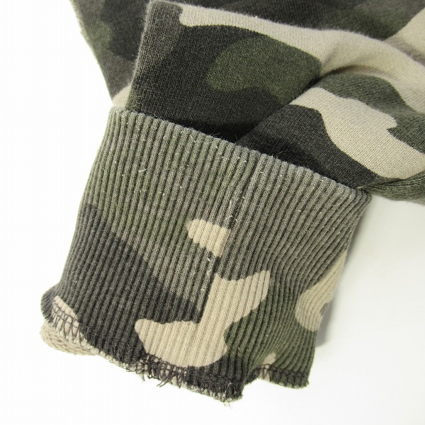 実際に弊社で買取させて頂いたHYDROGEN/ハイドロゲン 迷彩/カモフラ柄 ジップアップパーカー/XXLの画像 5枚目