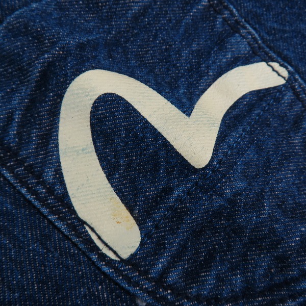 実際に弊社で買取させて頂いたEVISU/エヴィス カモメプリント ハーフパンツ/36の画像 6枚目