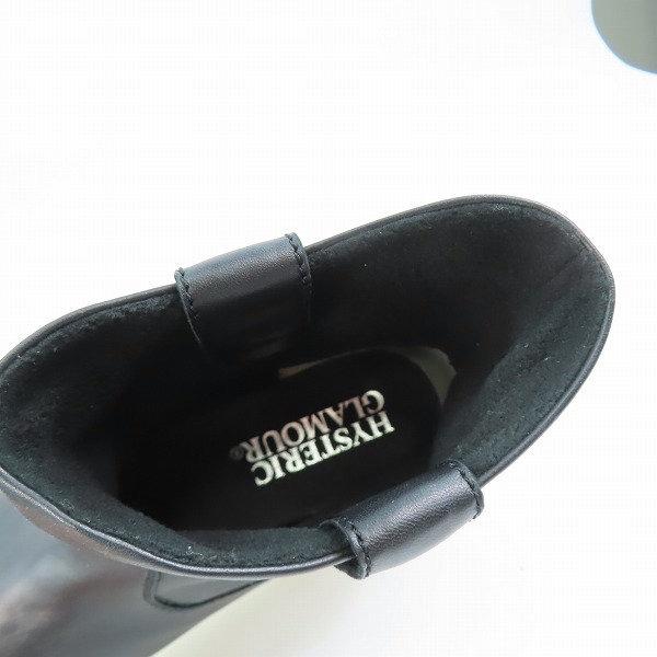 実際に弊社で買取させて頂いた【未使用】HYSTERIC GLAMOUR/ヒステリックグラマー 羊革 ペコスブーツ/9の画像 4枚目