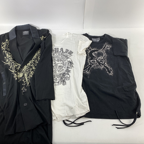 実際に弊社で買取させて頂いた【おまとめ】Roen/ロエン 半袖Tシャツ/カットソーボタンシャツ 等の画像 1枚目